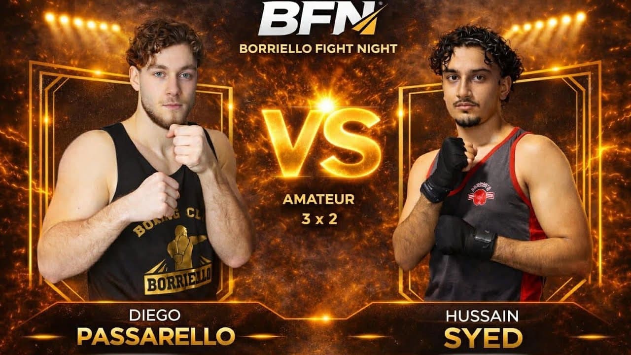 EXPLOSIVE BOXING WAR: Diego Passarello vs. Hussain Syed | BFN Full Fight