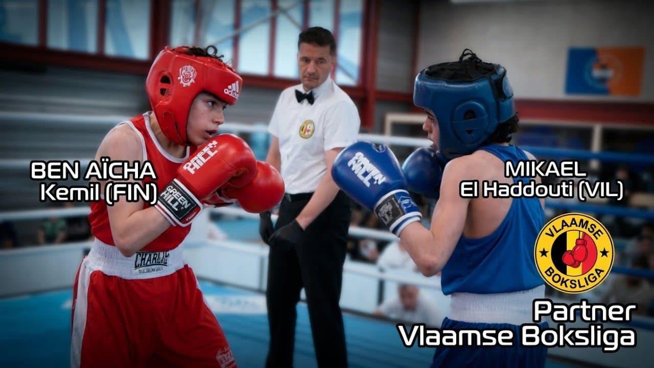 BEN AÏCHA Kemil (FIN) vs MIKAEL El Haddouti (VIL) | Explosieve Clash in de Ring!