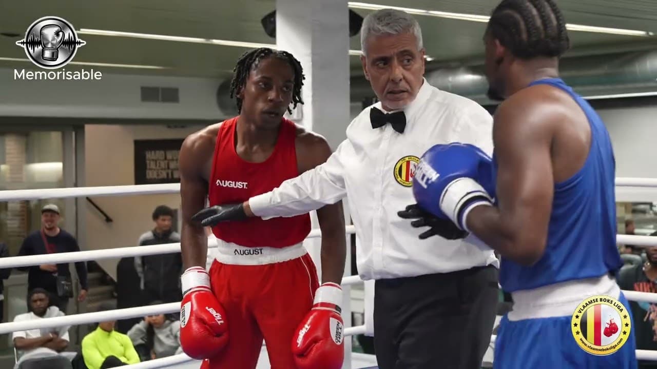 Yannis Kabongo (High Five Boxing Lab) contre Blessing abiya (The Academy Ghent)