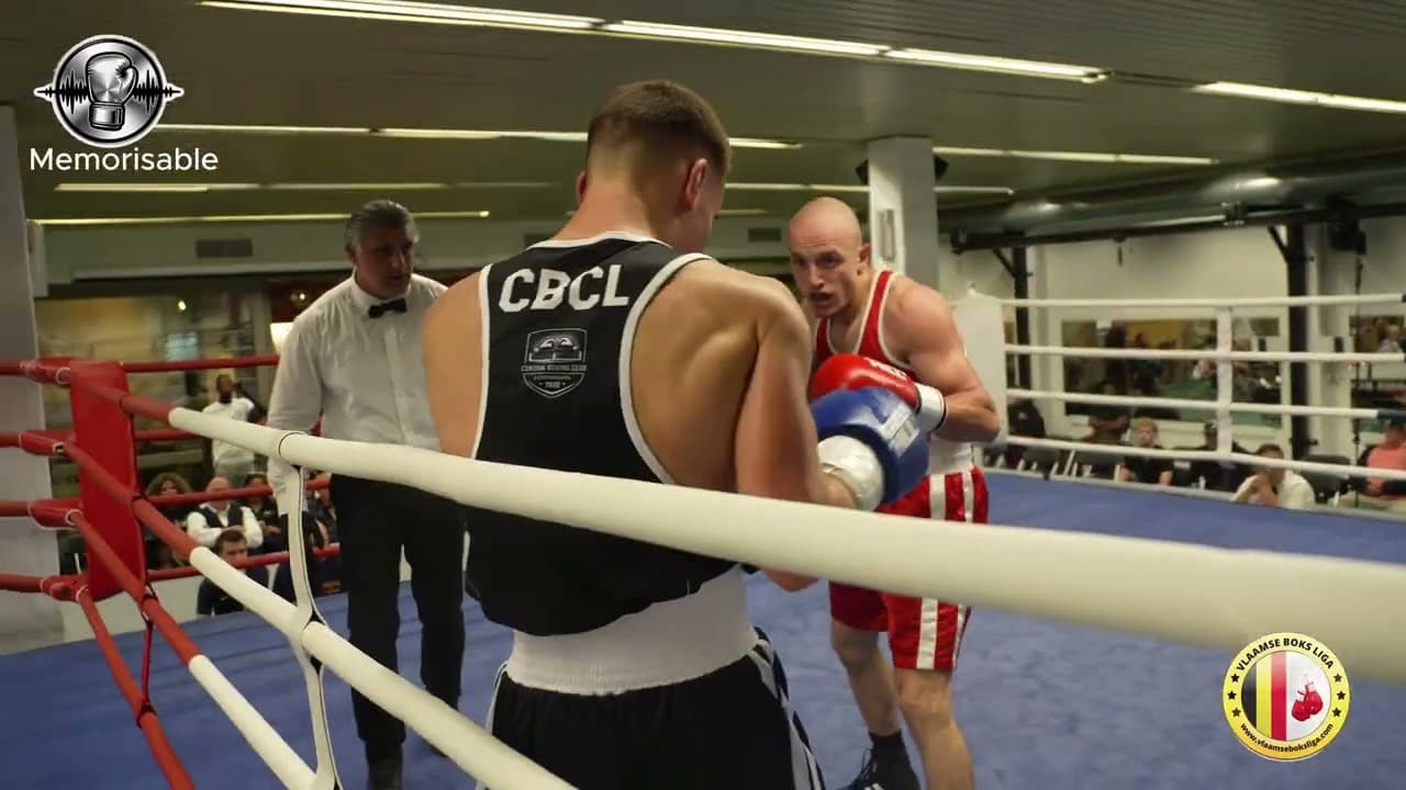 Mavidin Malikov (BBS) contre Mathis Peeters (Central Boxing Club Luxembourg)