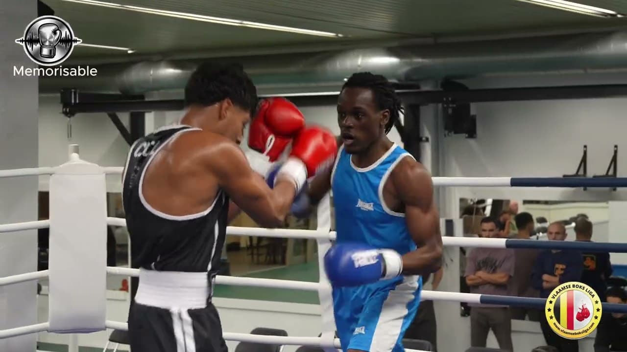 Robert Brickler(Central Boxing Club Luxembourg)Steve Quenum(Team Messaoudi)