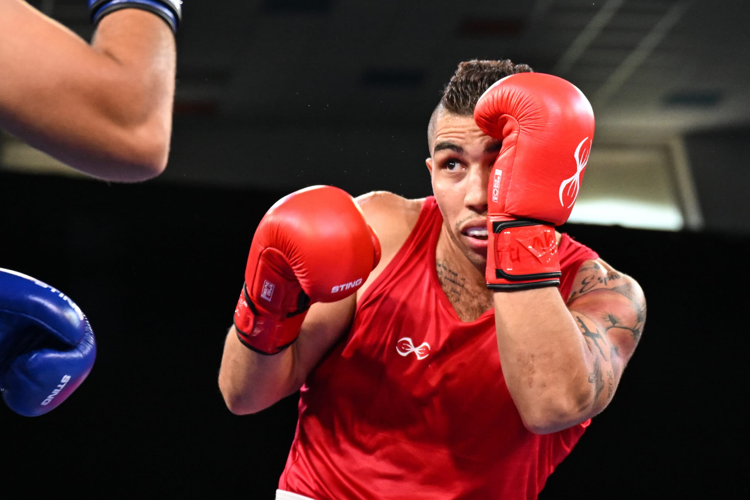 Refugee Aryan Saed Panah secures win on enthralling opening day at European Elite Boxing Championships