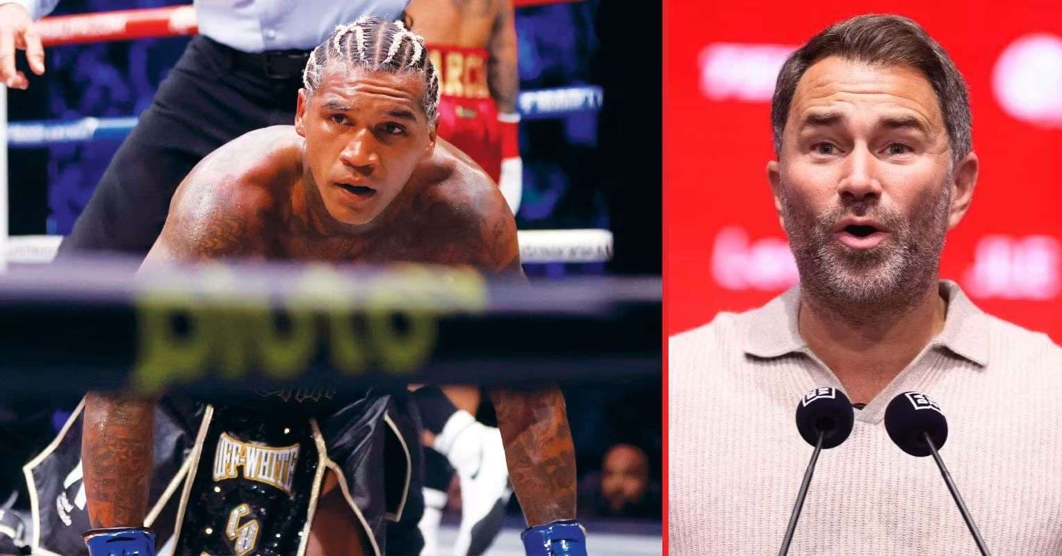 Conor Benn and Eddie Hearn